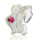 ♥ Materialtyp ♥ Verwenden Sie nur fortgeschrittene Materialien für die Herstellung von handgefertigten Schmuck: Machen Sie mit S925 Sterling Silber.Drei Farben zur Auswahl.Aller Schmuck ist bestandener Inspektions-Standard, nicht schädlich für Ihre Gesundheit.