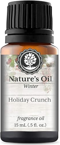 Miniatura 1 de Aceite de fragancia Holiday Crunch (0.5 onzas líquidas) para difusores, fabricación de jabón, velas, lociones, aromas para el hogar, aerosol de