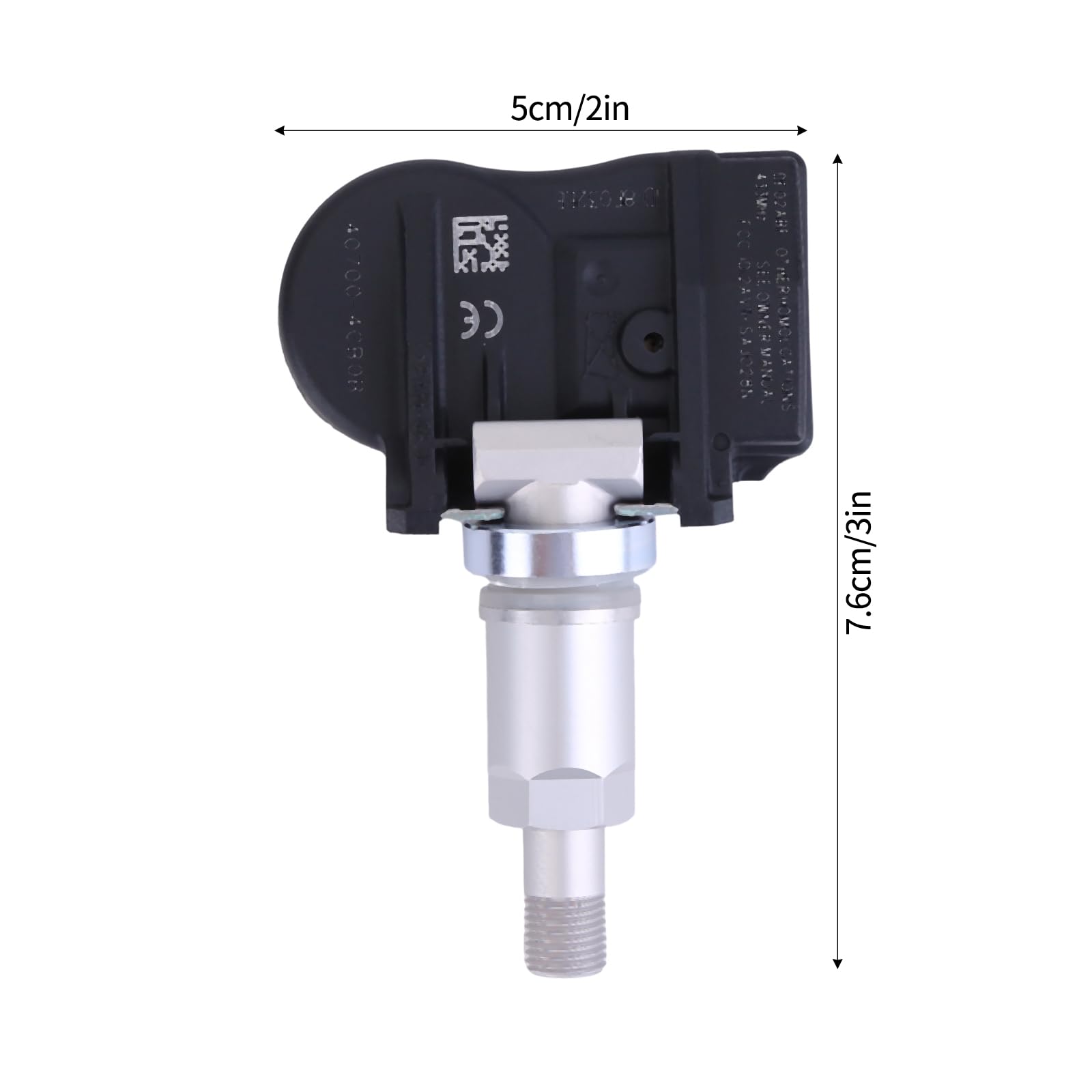 4 szt. TPMS czujnik ciśnienia w oponach z przodu, z tyłu, kompatybilny z QX50 II NV200 Nissan X-Trail Renault Megane RDKS czujnik ciśnienia w oponach system kontroli ciśnienia w oponach 407004CB0A
