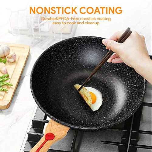 Itsmillers MODERN Nonstick Wok Aluminium Die-Casting Chinese Wok thumb #3
