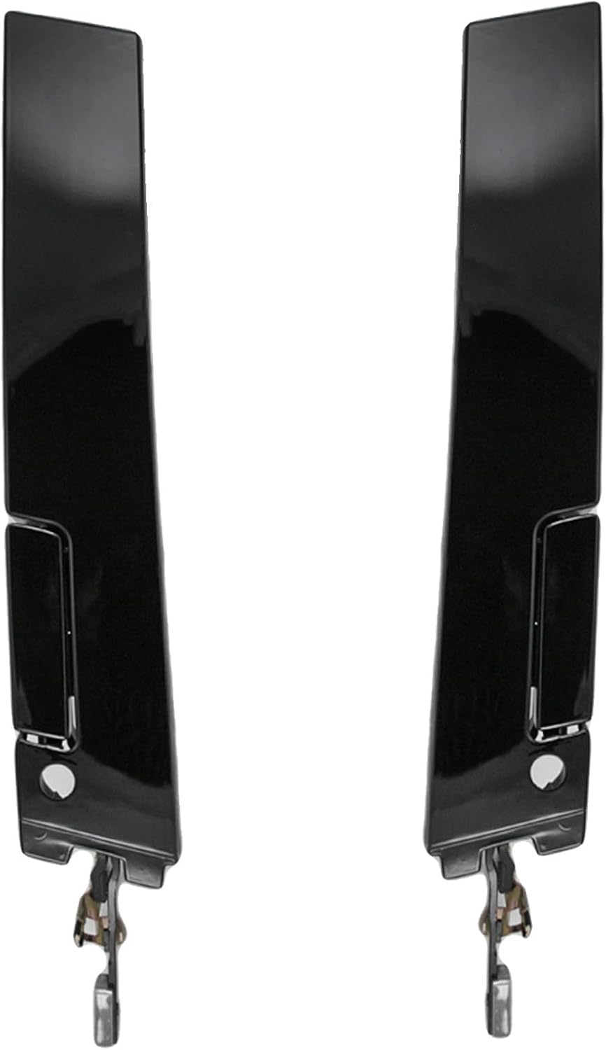 TRQ Left and Right Exterior Door Handle Set Drivers Side Compatible with 1988-1997 Oldsmobile Cutlass Supreme