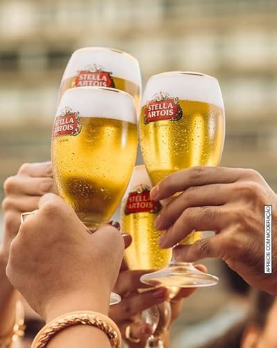 Stella Artois - Cerveja, Lata Sleek, 350 ml