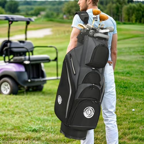 Shopsource 14-Way Top Golf Cart Bag