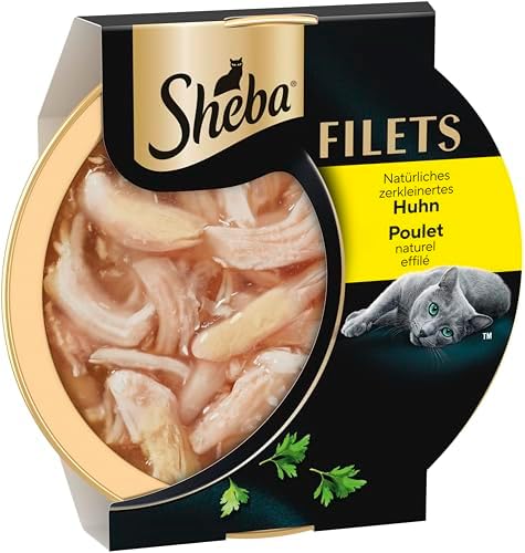 Sheba Filets - Finest Wet Cat Food in Tray - Chicken - 16 x 60 g - View 4