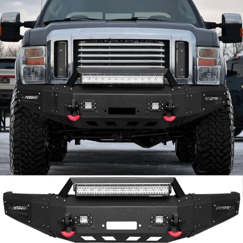 VIJAY Front Bumper Fits 2008-2010 Ford F250 F350 F450 Super