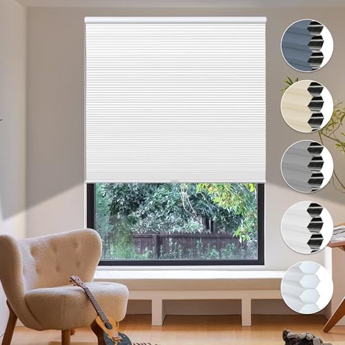 HOMEDEMO Cellular Shades Cordless