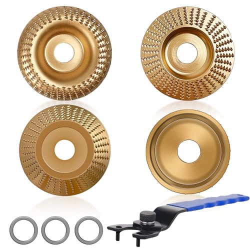 Disques de sculpture sur bois efficaces pour meuleuse d'angle de 115mm