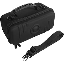 Custom Fit EVA Case For Marshall Middleton II With Soft Lining And Rugged Exterior To Protect Against Drops And Moisture Exposureblack+gray