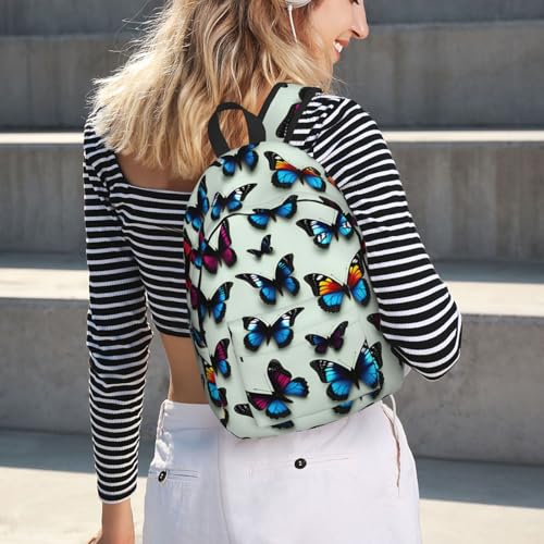 Sac à dos imprimé papillon violoncelle idéal pour vos escapades week-end - 7