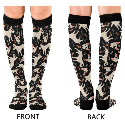 Image of Compression Socks for Women & Men Knee High Socks | Circulation, Medical, Running, Athletic, Nurse, Travel, 1 Pair