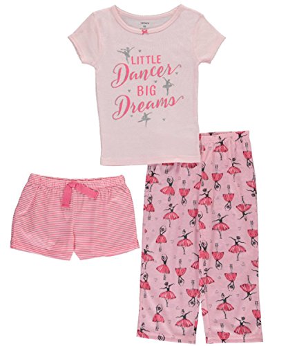Carter's Baby Girls' 3 Piece Ballerina PJ Set