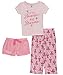 Carter's Girls' 3 Piece Ballerina PJ Set