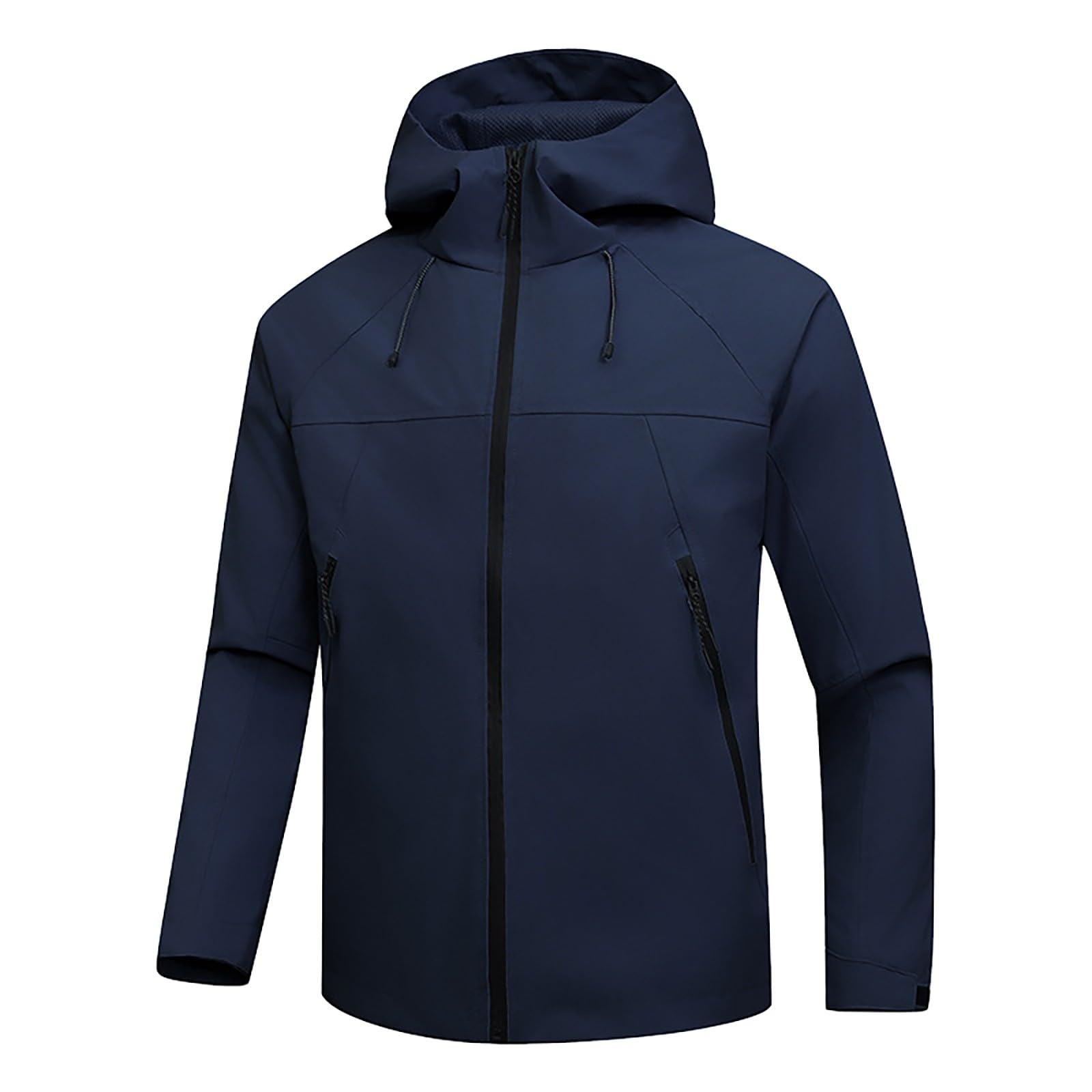 Giacca Antipioggia Da Donna, A Leggera Con Cappuccio, Impermeabile Ripiegabile Giubbotto Invernale Elegante Vento Tecnica Running Corsa Donna Womens Rain Jacket Softshell Pieghevole