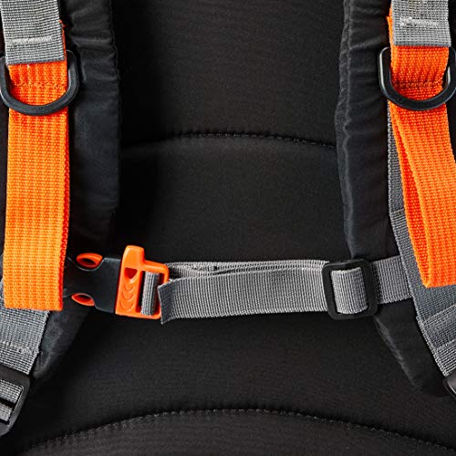 NTK 201110 Mochila Intruder, Preto com Cinza, 60 L