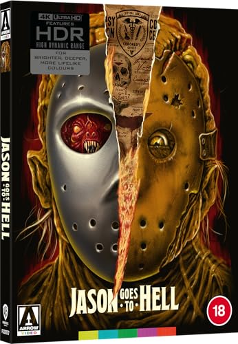 Jason Goes To Hell 4K UHD Película de Terror Blu-ray sin Bloqueo de Región 4