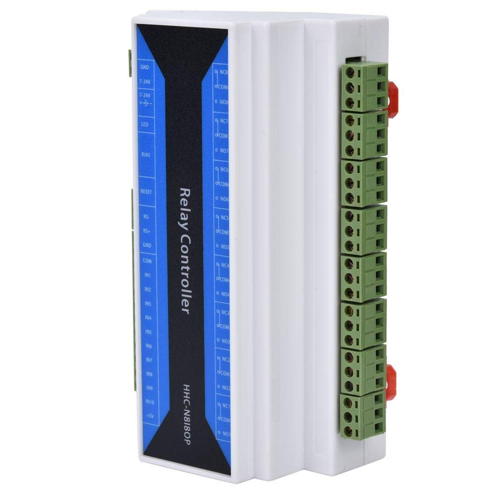 Modulo Relè di Rete a 8 Canali, Dispositivo Relè di Controllo Remoto, Ethernet a Relè di Rete DC7~24V