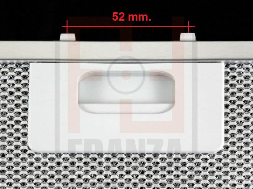 Elica - Filtro per cappa 566 x 380 x 9 mm. in alluminio lavabile GF08KA - FKA23
