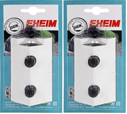 Eheim Ventouse à Clip pour Tuyau (2 pièces) - 9/12 mm (Lot de 2)