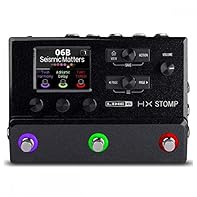 Line 6 Multi Effect Stomp Box Model: Hx Stompcontrols: Volume, Save, Page, 3X Fx Amp Cab Switches: 3X Fx Amp Cabinputs: 2X Mono Jack1X Stereo Jack For Exp1 2 Fs4 5 2X Mono Jack Returnmidi In