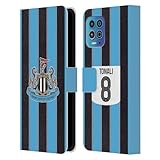 Head Case Designs Officially Licensed Newcastle United Football Club Sandro Tonali 2025/26 Players Home Kit Leather Wallet Case Compatible with Motorola Moto G100