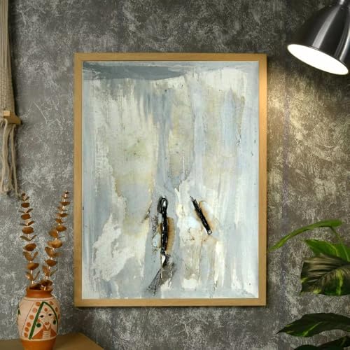 Paysage moderne sur toile de 70x90 cm pour un salon contemporain épuré