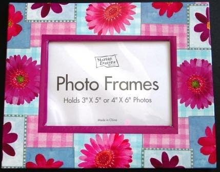 Tabletop Glossy Paper Board Photo Frame Assorted
