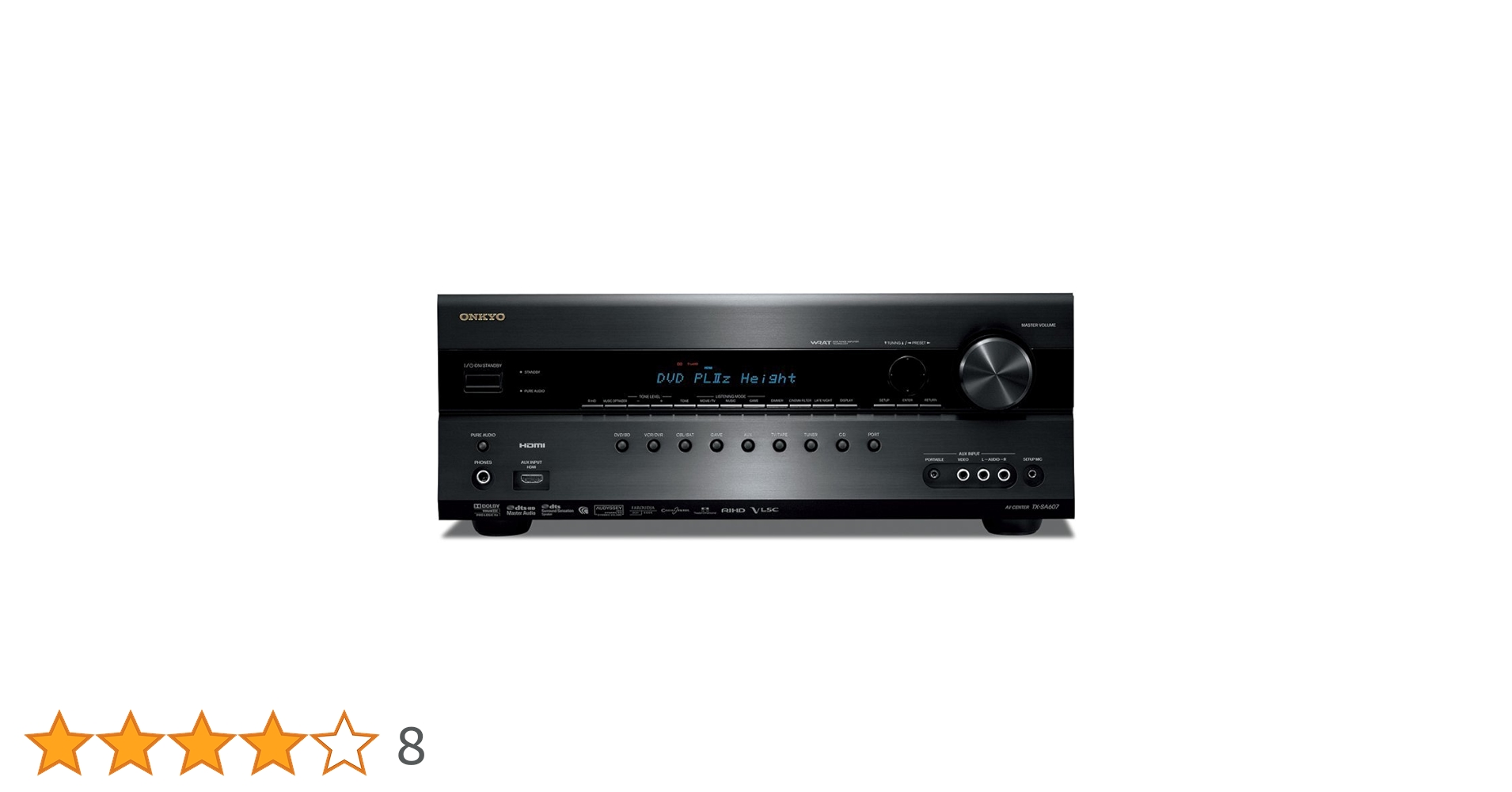 ONKYO TX-SA607 AVアンプ HDMI ブラック Amazon.co.jp: ONKYO HDサラウンド対応AVセンター 最大出力185W