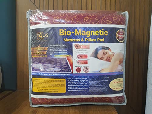 Image of Bio Energy Foldable Magnetic Mattress (4 Feet X 6 Feet) with 1 Pillow Cover (Twin)