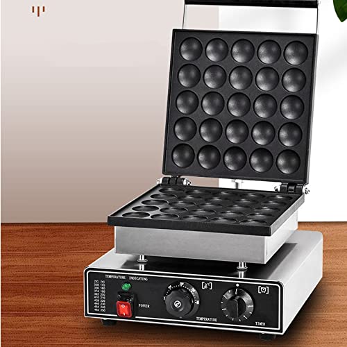 Máquina eléctrica para Hacer panqueques: sartén Antiadherente para Waffles y panqueques, 1750 W para cocinar fácilmente en casa, restaurantes y Bares de bocadillos.,