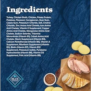 Blue Buffalo Wilderness Pure Excessive-Protein & Grain-Free Moist Meals for Puppies, Turkey & Hen, 12.5-oz. Cans, 12 Depend