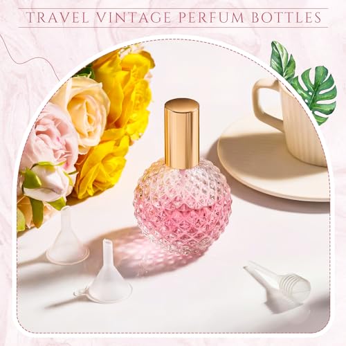 Atomiseur de parfum en verre avec 3 types de distributeurs interchangeables de 100 ml - 8