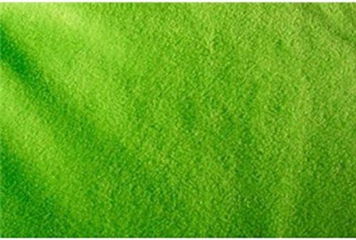 Solid Fleece Fabric, 60 Inches Wide Sold By The Yard +30 Colors Lime Green