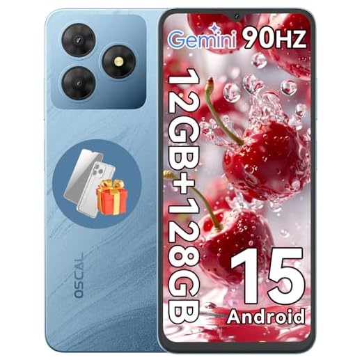 OSCAL 2025 Flat 2 Movil Gemini AI Android 15 12GB+128GB/2TB TF