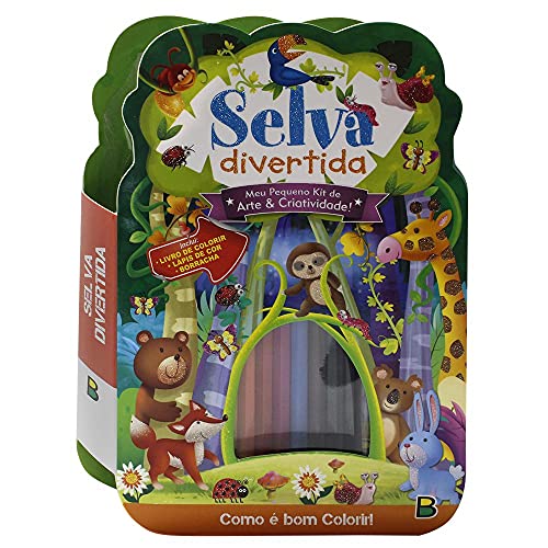 Meu Pequeno Kit de Arte & Criatividade! Selva Divertida: