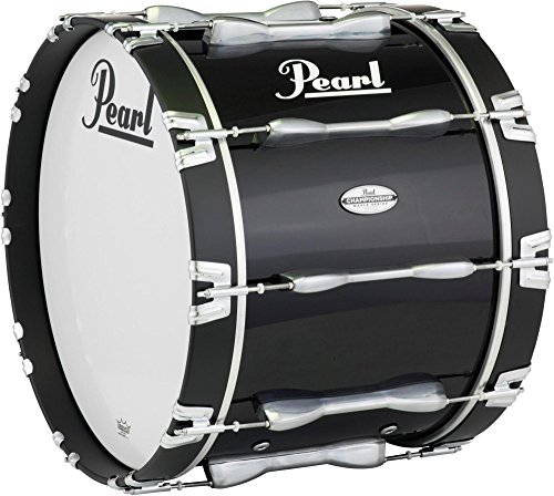 Pearl 26 x 14 in. Championship Maple Marching Bass Drum Midnight Black