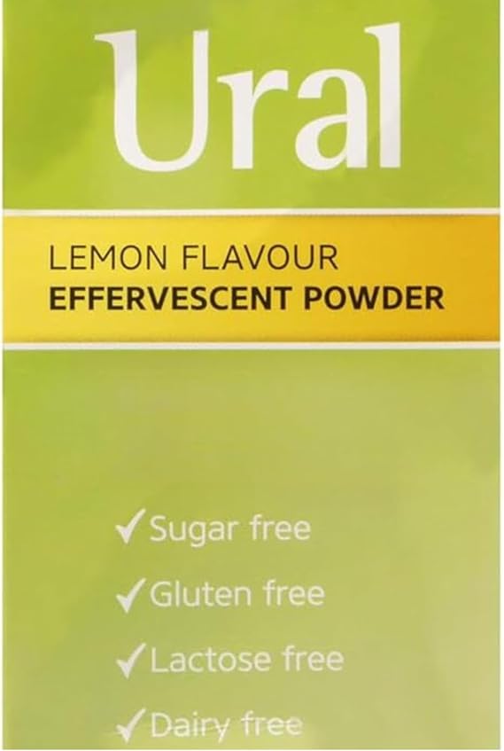 Ural Effervescent Powder 4G * 28 Sachets Urinary Alkalinizer Cystitis Relief