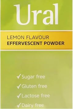 Ural Effervescent Powder 4G * 28 Sachets Urinary Alkalinizer Cystitis Relief