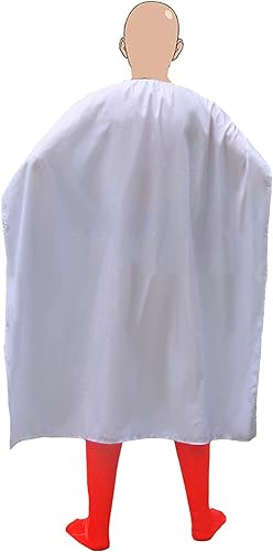 Miniatura 4 de QAHEART Disfraz de anime de Saitama para cosplay, traje de superhéroe para juego de rol, disfraz de Halloween, fiesta de carnaval