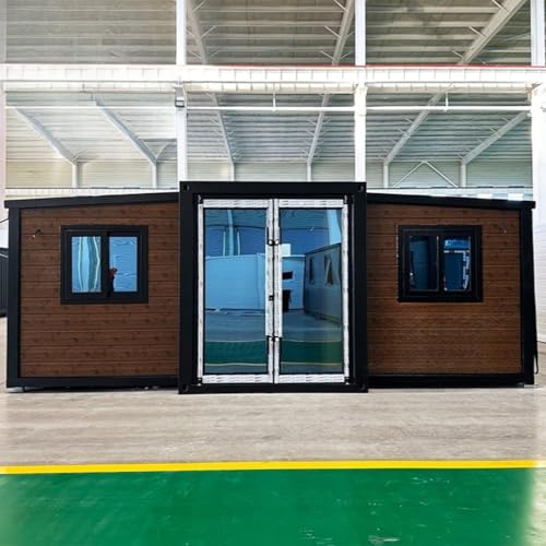 Luxury Mobile Portable Tiny House 2 Bedroom Foldable Cabin Expandable Container House Modular Prefab Tiny Home for Sale Prefabricated Boxable House to Live in for Adults with Kitchen & Bathroom - Image 3