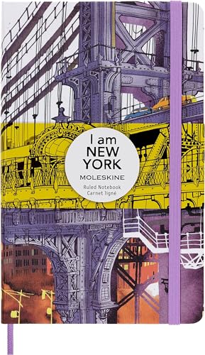Moleskine Limited Edition I Am the City New York Notebook, Hard Cover, Ruled/Lined...