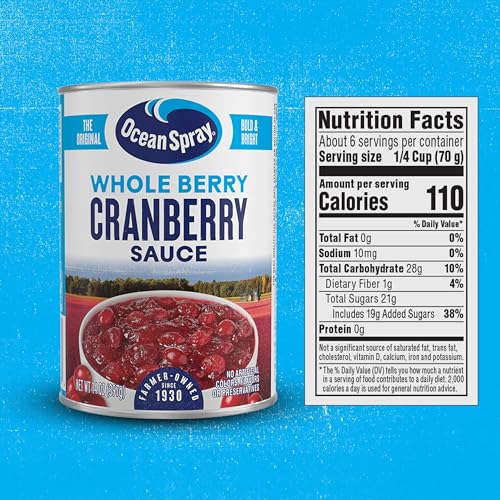 Ocean Spray Whole Berry Cranberry Sauce 397g