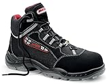 ELTEN Sicherheitsschuhe SANDER ESD S2, Herren, sportlich, leicht, schwarz, Kunststoffkappe - Größe 45