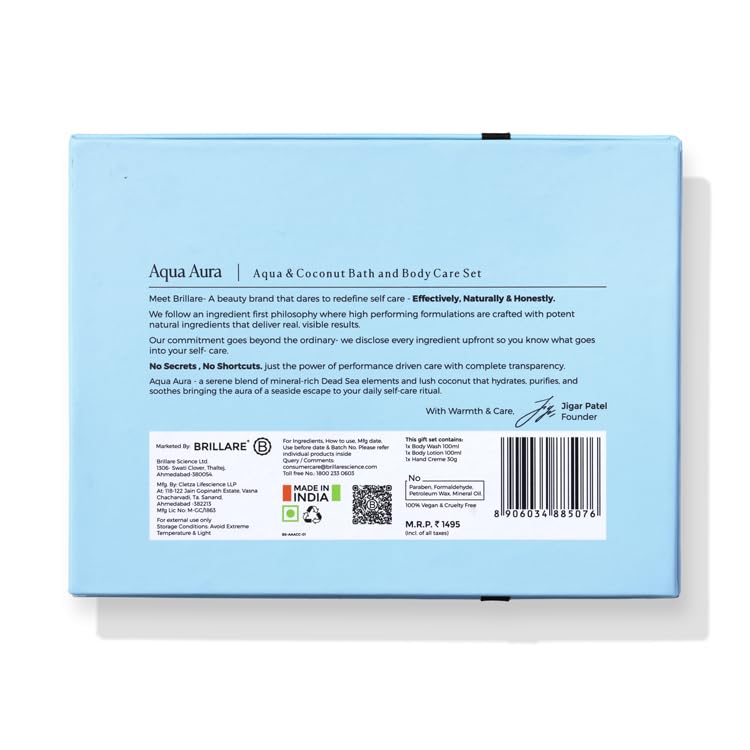 Image of Brillare Aqua Aura Gift Kit (1*3)