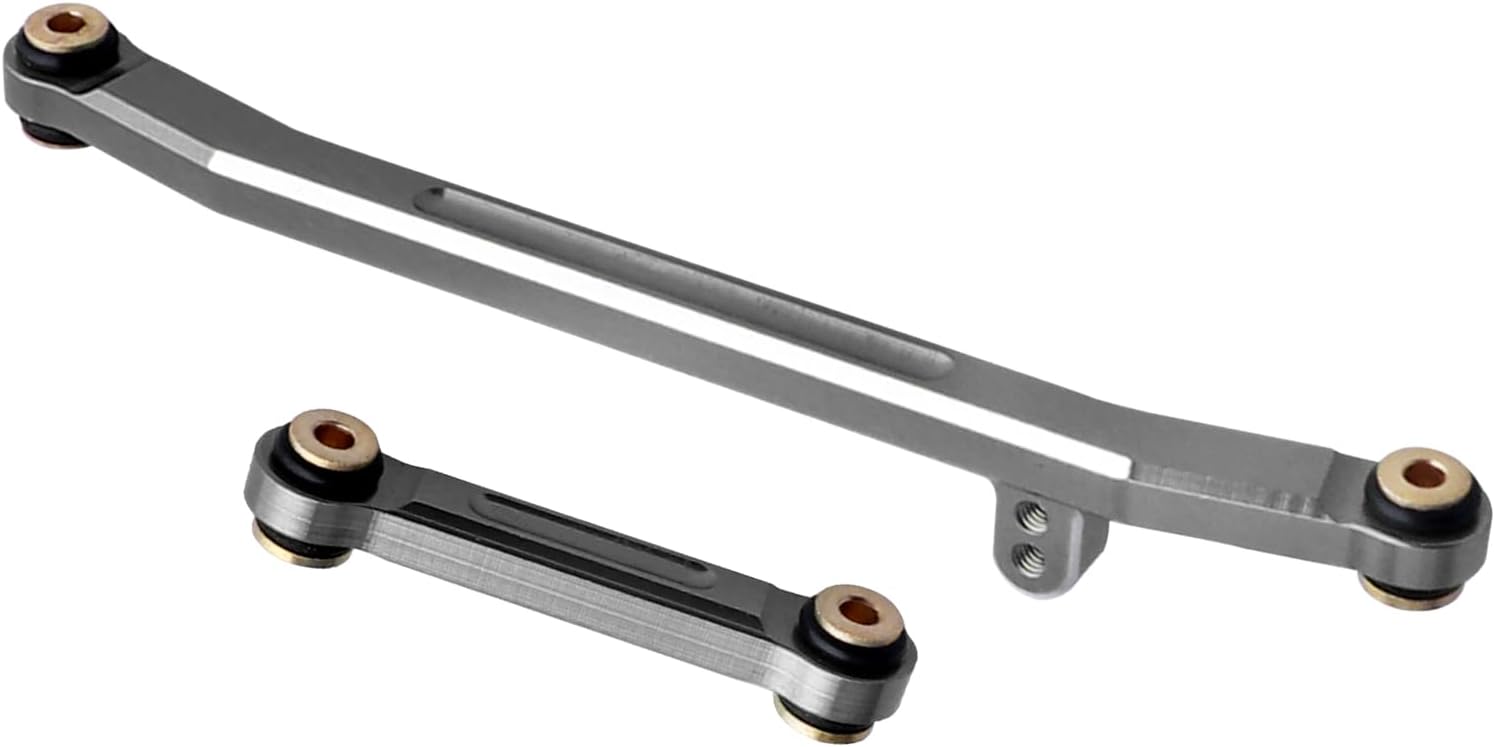 Steering Rod Tie Links Aluminum for Axial SCX24 Deadbolt Gladiator Wrangler JLU C10 B17 4WD 1/24 RC Rock Crawler Upgrade Parts