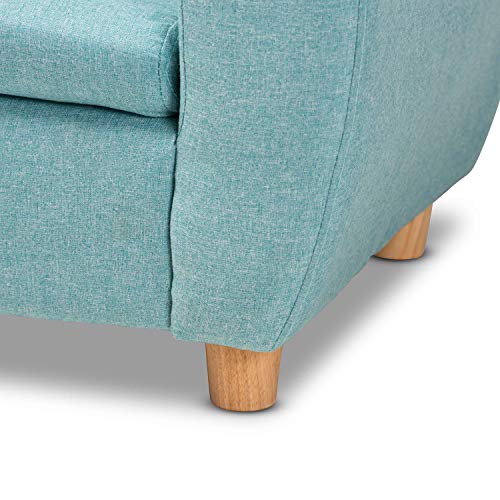 Baxton Studio Modern And Contemporary Sky Blue Kids Armchair With Animal Ears #TOP6