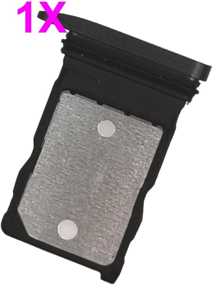 Replacement SIM Card Tray Slot Holder for Google Pixel 9 - Obsidian/Black Color with Stainless Steel Eject Tool Pin