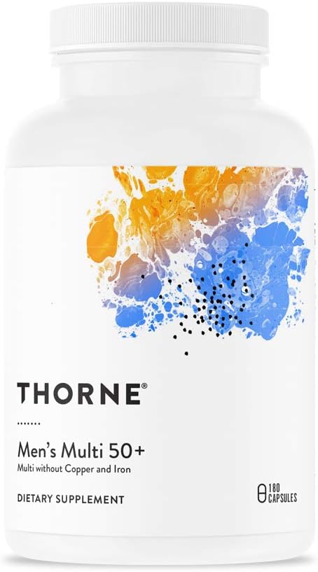 Thorne - حزمة الفيتامينات المتعددة للشيخوخة النشطة - تغذية مخصصة للرجال والنساء 50+ 30 حصة