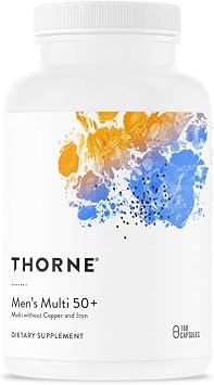 Thorne - حزمة الفيتامينات المتعددة للشيخوخة النشطة - تغذية مخصصة للرجال والنساء 50+ 30 حصة