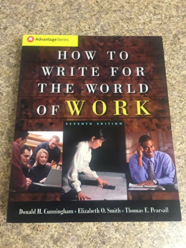 How to Write for the World of Work, Seventh Edition