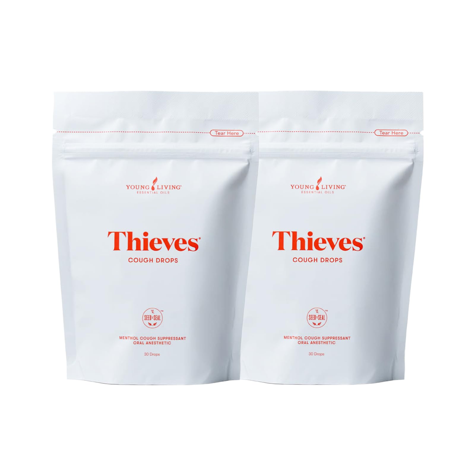 Amazon.com: Thieves Cough Drops 30 Ct (2 Packages) Essential Oil